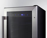 SUMMIT  15" Wide Built-In Beverage Center, ADA Compliant - Black (ALBV15)