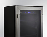 SUMMIT  15" Wide Built-In Beverage Center, ADA Compliant - Black (ALBV15)