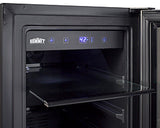 SUMMIT  15" Wide Built-In Beverage Center, ADA Compliant - Black (ALBV15)