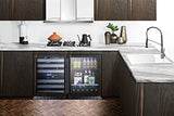 SUMMIT 24" Wide Built-In Beverage Cooler, ADA Compliant - Other (ALBV2466PNR)