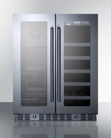 Summit  24" Built-In Wine/Beverage Center, ADA Compliant - Black (ALFD24WBV)