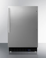 Summit  21" Wide Built-In All-Freezer, ADA Compliant - Stainless Steel (ALFZ37BCSSHV)