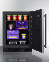 Summit 24" Wide Built-In All-Freezer, ADA Compliant - Stainless Steel (ALFZ53)