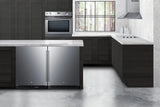 Summit 24" Wide Built-In All-Freezer, ADA Compliant - Stainless Steel (ALFZ53)