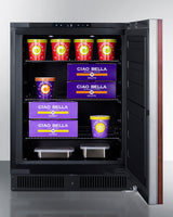 SUMMIT  24" Wide Built-In All-Freezer, ADA Compliant (Panel Not Included) - Panel-Ready (ALFZ53IF)