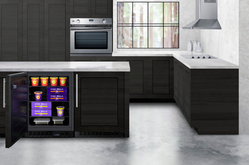 Summit 24" Wide Built-In All-Freezer, ADA Compliant (Panel Not Included) - Panel Ready (ALFZ53IF)