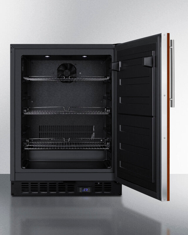 Summit 24" Wide Built-In All-Freezer, ADA Compliant (Panel Not Included) - Panel Ready (ALFZ53IF)
