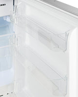 SUMMIT  21" Wide Built-in Refrigerator-Freezer, ADA Compliant - White (ALRF48SSTB)
