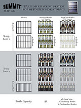 Summit 24" Wide Built-In Wine Cellar, ADA Compliant - Glass (ALWC532)