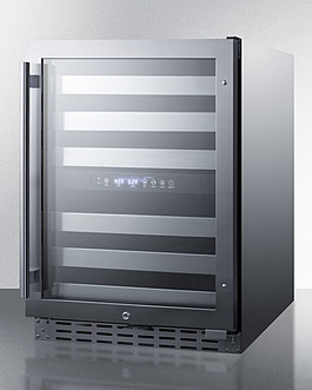 SUMMIT  24" Wide Built-In Wine Cellar, ADA Compliant - Stainless Steel (ALWC532CSS)