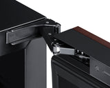 SUMMIT  24" Wide Built-In Wine Cellar, ADA Compliant (Panel Not Included) - Black (ALWC532PNR)