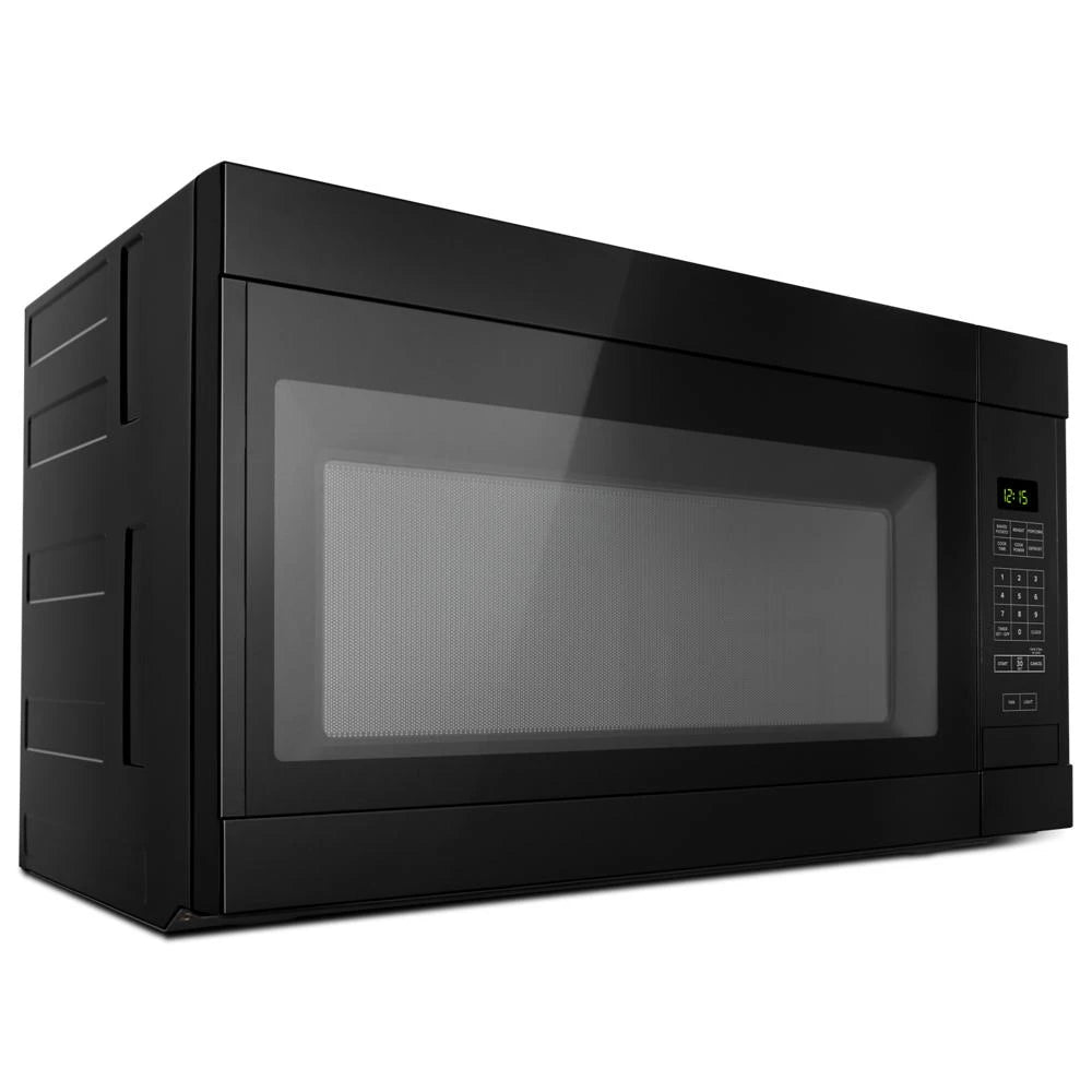 AMANA  1.6 Cu. Ft. AOver-the-Range Microwave with Add 0:30 Seconds - Black (AMV2307PFB)