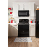 AMANA  1.6 Cu. Ft. AOver-the-Range Microwave with Add 0:30 Seconds - Black (AMV2307PFB)
