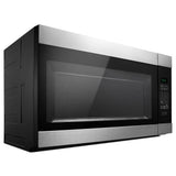 Amana  1.6 Cu. Ft. Over-the-Range Microwave with Add 0:30 Seconds - Black-on-Stainless (AMV2307PFS)