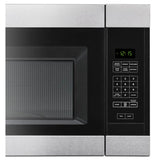 Amana  1.6 Cu. Ft. Over-the-Range Microwave with Add 0:30 Seconds - Black-on-Stainless (AMV2307PFS)