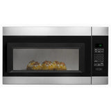 Amana  1.6 Cu. Ft. Over-the-Range Microwave with Add 0:30 Seconds - Black-on-Stainless (AMV2307PFS)