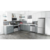 AMANA  1.6 Cu. Ft. Over-the-Range Microwave with Add 0:30 Seconds - Black-on-Stainless (AMV2307PFS)