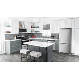 Amana  1.6 Cu. Ft. Over-the-Range Microwave with Add 0:30 Seconds - Black-on-Stainless (AMV2307PFS)