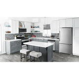 Amana  1.6 Cu. Ft. Over-the-Range Microwave with Add 0:30 Seconds - Black-on-Stainless (AMV2307PFS)