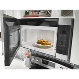 Amana  1.6 Cu. Ft. Over-the-Range Microwave with Add 0:30 Seconds - Black-on-Stainless (AMV2307PFS)