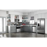 Amana  1.6 Cu. Ft. Over-the-Range Microwave with Add 0:30 Seconds - Black-on-Stainless (AMV2307PFS)