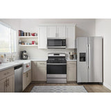 AMANA  1.6 Cu. Ft. Over-the-Range Microwave with Add 0:30 Seconds - Black-on-Stainless (AMV2307PFS)