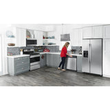 Amana  1.6 Cu. Ft. Over-the-Range Microwave with Add 0:30 Seconds - Black-on-Stainless (AMV2307PFS)