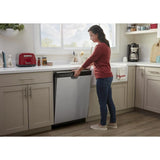 Amana  1.6 Cu. Ft. Over-the-Range Microwave with Add 0:30 Seconds - Black-on-Stainless (AMV2307PFS)