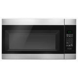 Amana 1.6 Cu. Ft. Over-the-Range Microwave with Add 0:30 Seconds - Black-on-Stainless (AMV2307PFS)