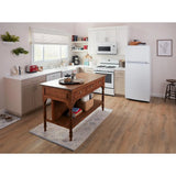 Amana  1.6 Cu. Ft. Over-the-Range Microwave with Add 0:30 Seconds - White (AMV2307PFW)