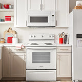 AMANA  1.6 Cu. Ft. Over-the-Range Microwave with Add 0:30 Seconds - White (AMV2307PFW)