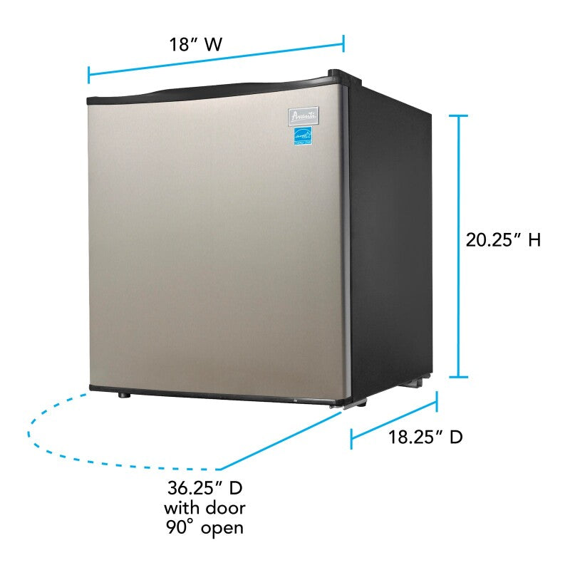 AVANTI  Avanti 1.7 cu. ft. Compact Refrigerator - White (AR17T0W)