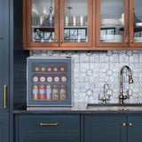 AVANTI  Avanti Beverage Center, 60 Can Capacity - Black Stainless Steel (ARBC17T2PG)