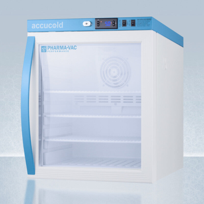 ACCUCOLD 1 Cu.Ft. Compact Vaccine Refrigerator - White (ARG1PV)