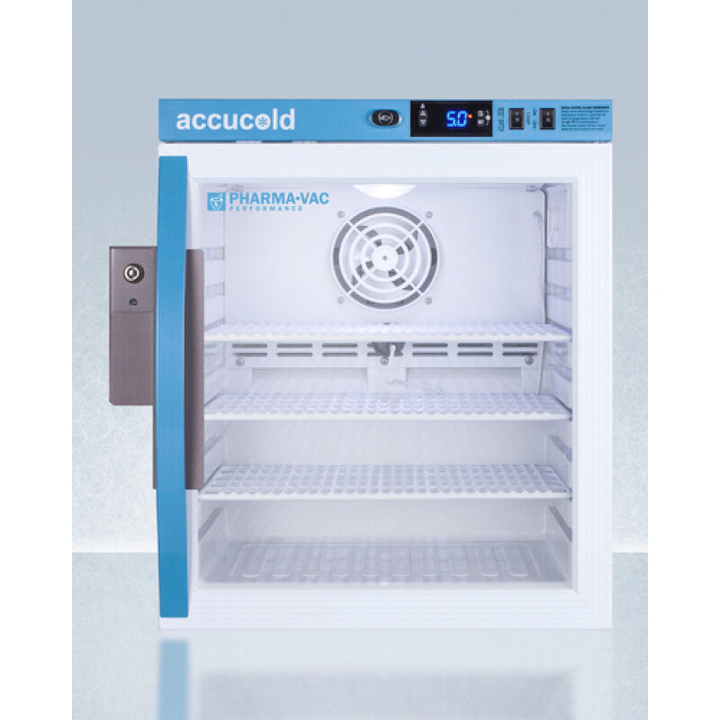 ACCUCOLD 1 Cu.Ft. Compact Vaccine Refrigerator - White (ARG1PV)