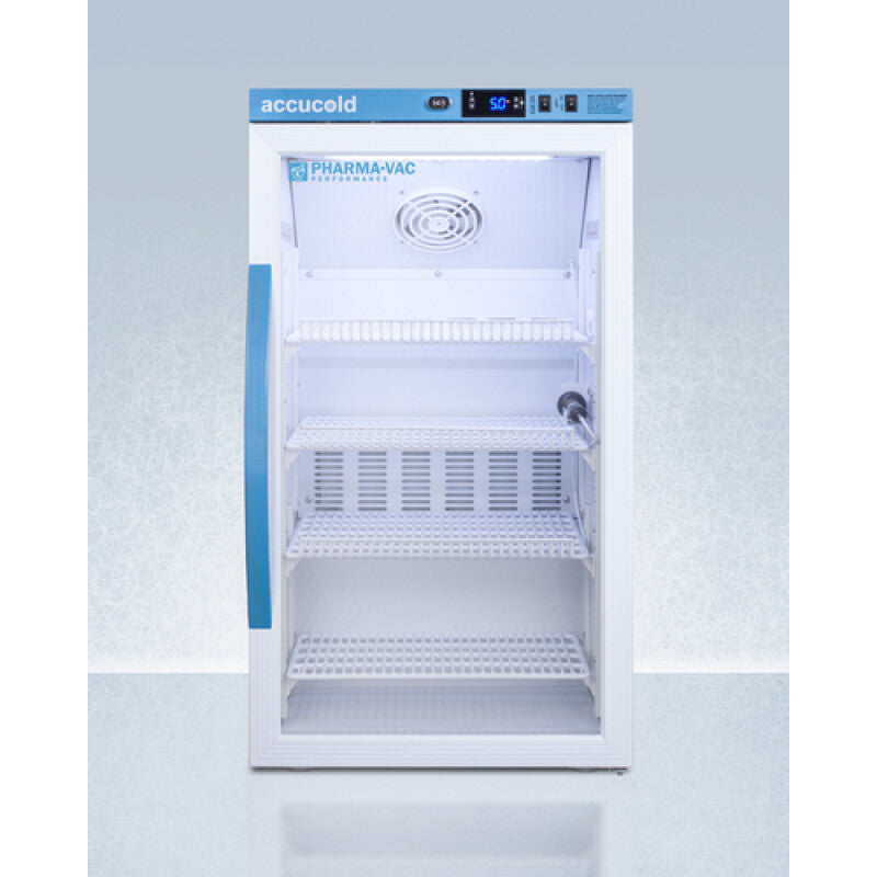 ACCUCOLD 3 Cu.Ft. Counter Height Vaccine Refrigerator - White (ARG3PV)