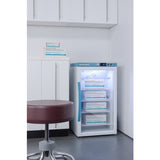 ACCUCOLD 3 Cu.Ft. Counter Height Vaccine Refrigerator - White (ARG3PV)