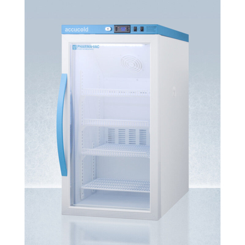 ACCUCOLD 3 Cu.Ft. Counter Height Vaccine Refrigerator - White (ARG3PV)