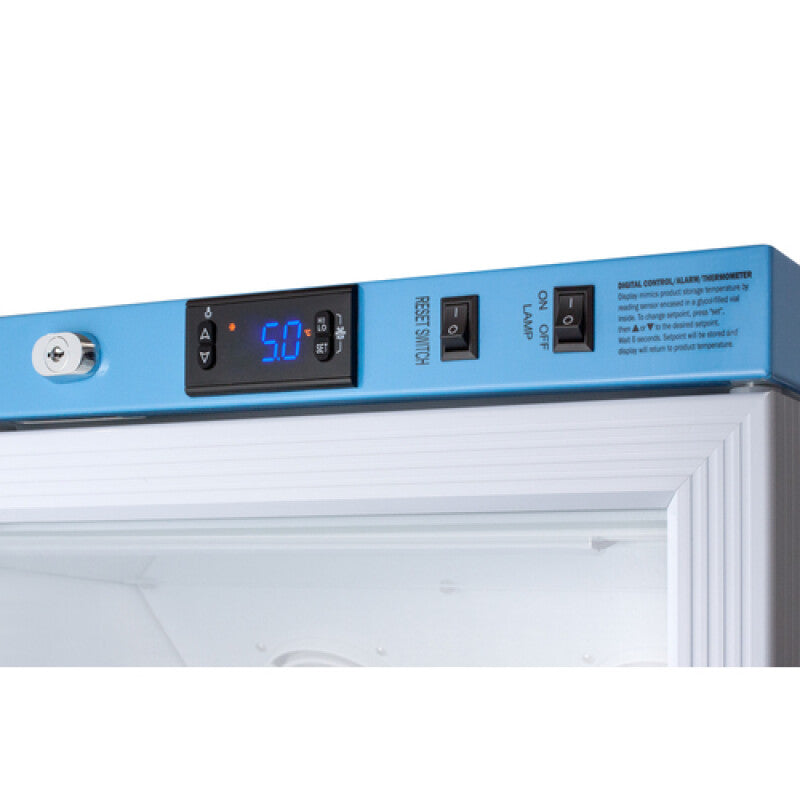 ACCUCOLD 3 Cu.Ft. Counter Height Vaccine Refrigerator - White (ARG3PV)