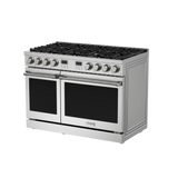 THOR KITCHEN  48 Inch Gas Range Contemporary Professional - Stainless Steel (ARG48)
