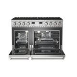 THOR KITCHEN  48 Inch Liquid Propane Range Contemporary Professional - Stainless Steel (ARG48LP)