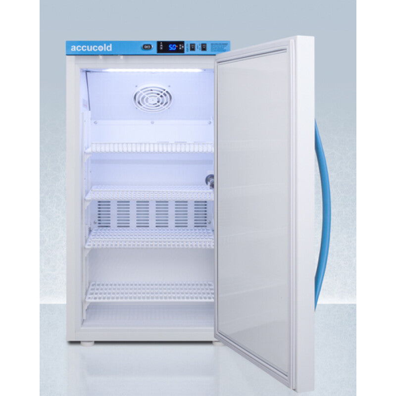 ACCUCOLD 3 Cu.Ft. Counter Height Vaccine Refrigerator - White (ARS3PV)