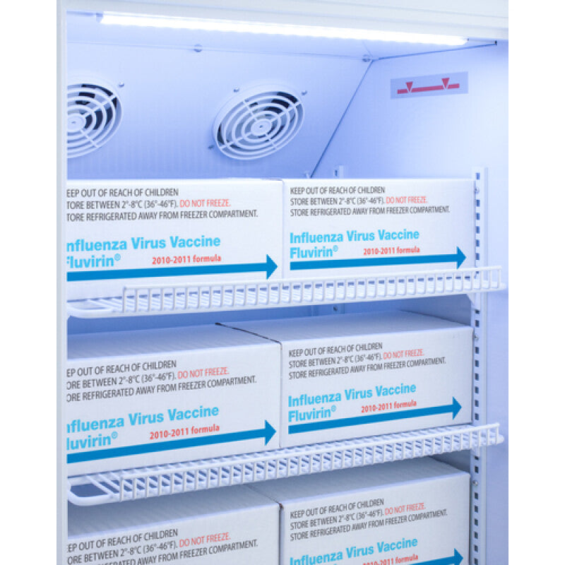 ACCUCOLD 3 Cu.Ft. Counter Height Vaccine Refrigerator - White (ARS3PV)