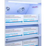 ACCUCOLD 3 Cu.Ft. Counter Height Vaccine Refrigerator - White (ARS3PV)