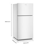 Amana  30-inch Wide Garage Ready Top-freezer Refrigerator?19 Cu. Ft. - White (ARTX2419SW)