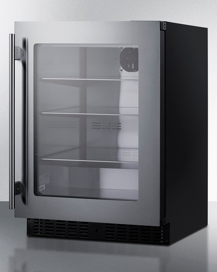 SUMMIT  24" Wide Built-In Beverage Center, ADA Compliant - Stainless Steel (ASDG2411)