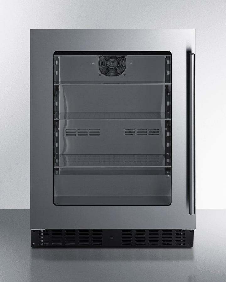 SUMMIT  24" Wide Built-In Beverage Center, ADA Compliant - Stainless Steel (ASDG2411)