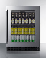 SUMMIT  24" Wide Built-In Beverage Center, ADA Compliant - Stainless Steel (ASDG2411)