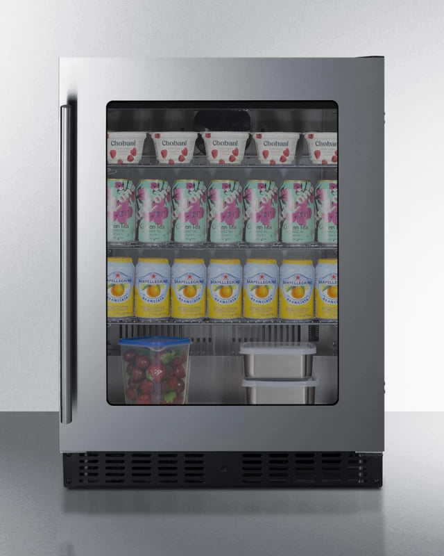 SUMMIT  24" Wide Built-In Beverage Center, ADA Compliant - Stainless Steel (ASDG2411)
