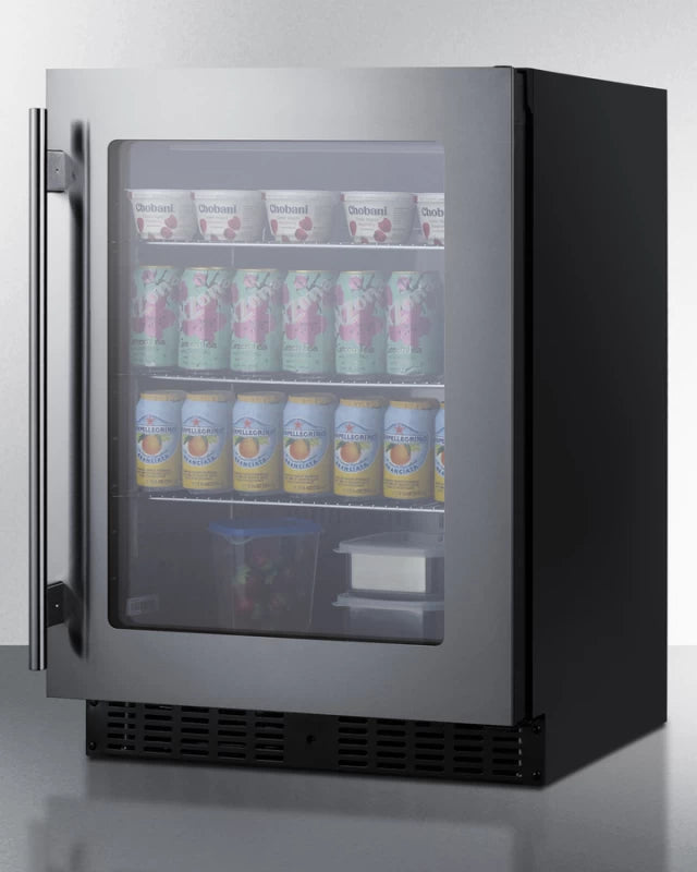 SUMMIT 24" Wide Built-In Beverage Center, ADA Compliant - Stainless Steel (ASDG2411)